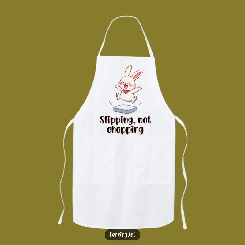 Funny Bunny Apron - Cook with Jumps, A Chef's Gift