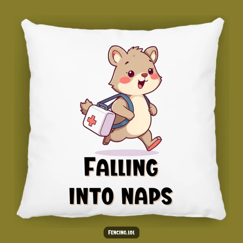 Comfy Funny Wobbly Animal Medical Bag Pillow - Cuddle Up with the Chaos