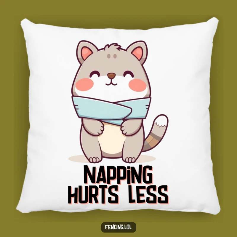 Soft Funny Cheerful Animal Bandage Pillow - Cuddly Comfort with a Humorous Twist