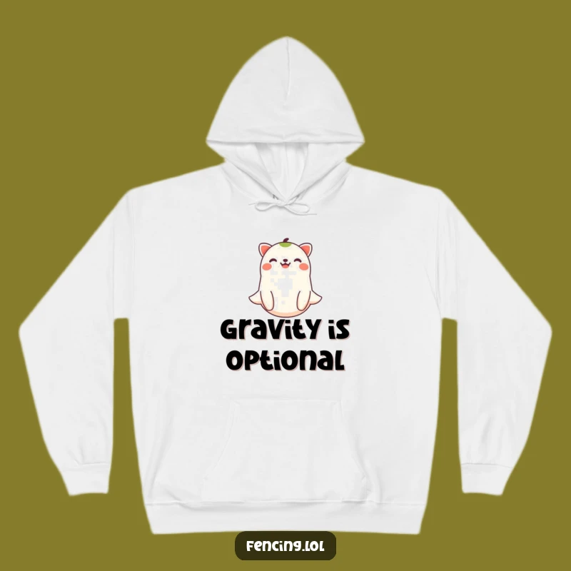 Funny Joyful Animal Floating Hoodie: Cozy Comfort for Serene Moments