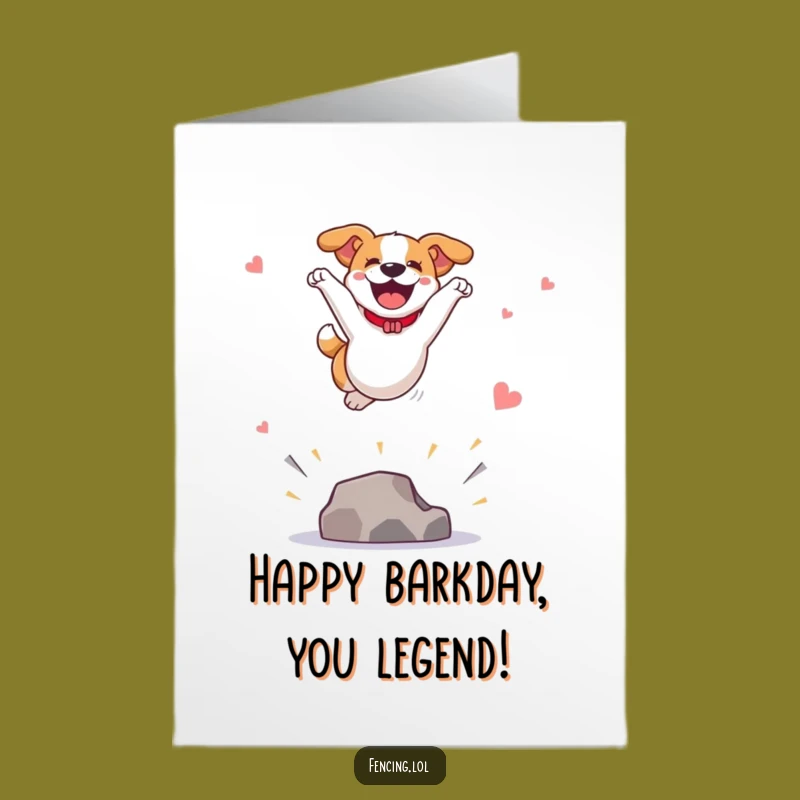 Free Printable Birthday Card: Joyful Dog's Vault, Funny Downloadable Gift