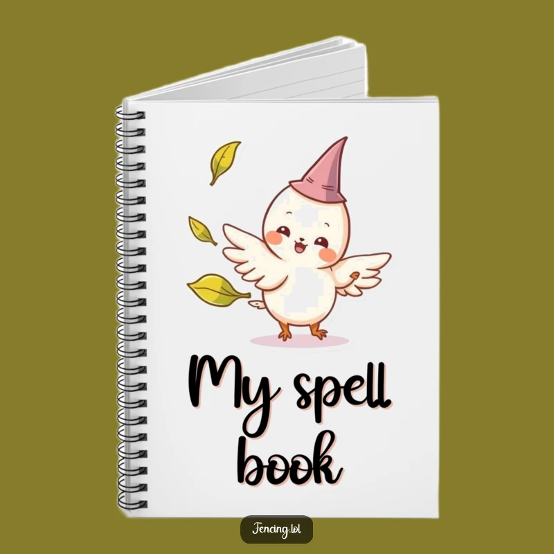 Funny Winged Creature Notebook - Journal Your Magical Adventures