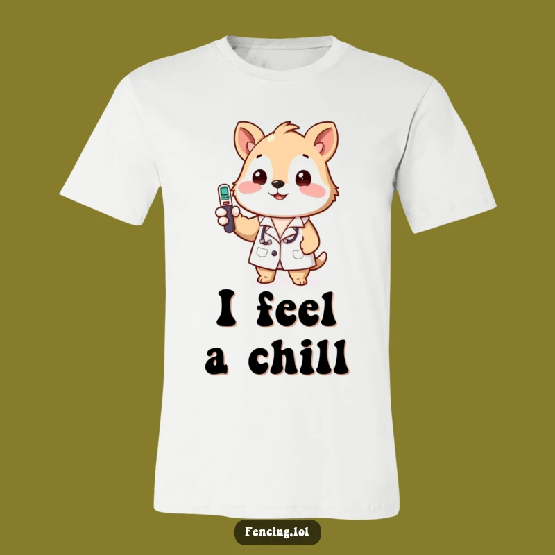 Funny Animal Doctor T-Shirt - Lab Coat Humor Tee for Geniuses